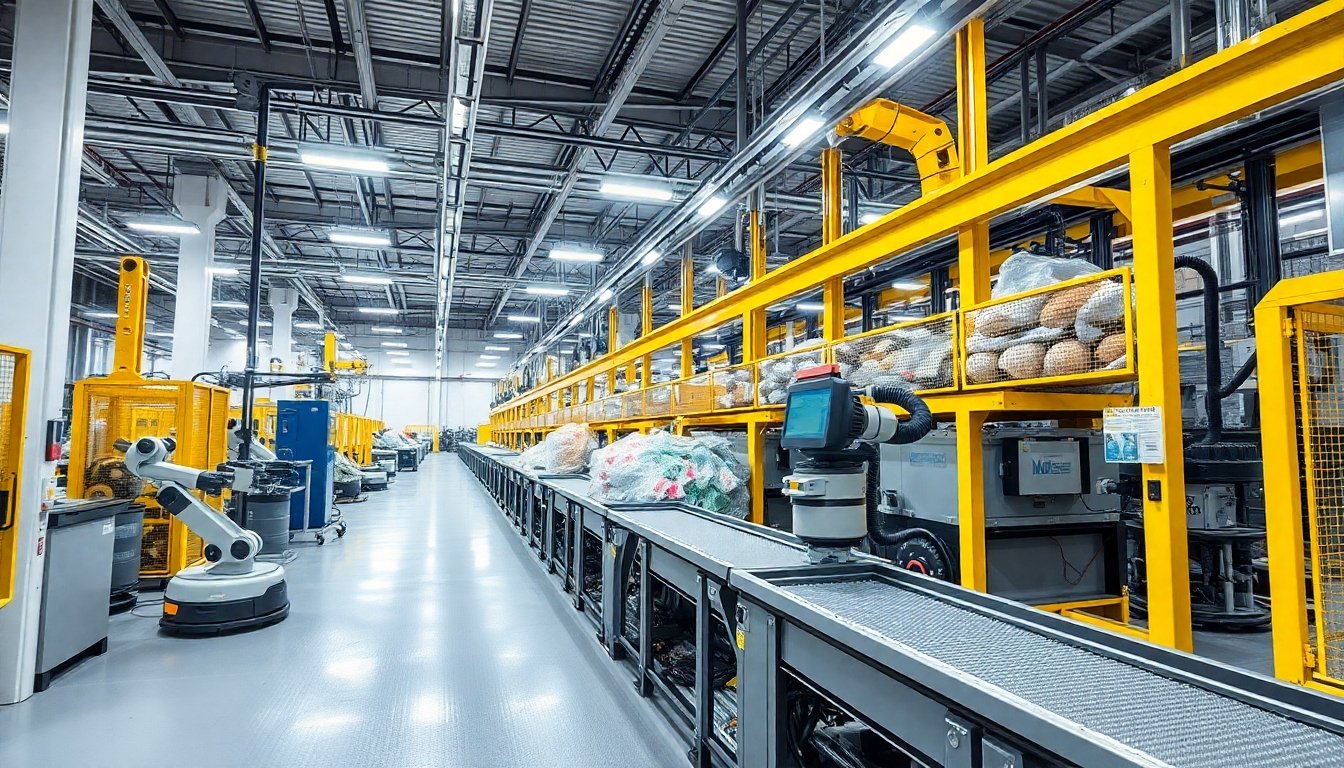 Sistema automatizado de clasificación en planta de reciclaje