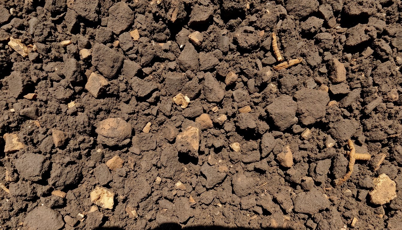 Suelo rico para cultivo de mora, morrón y lenteja