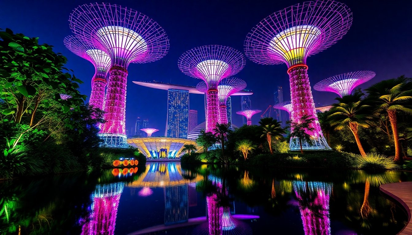 Supertrees en Singapur
