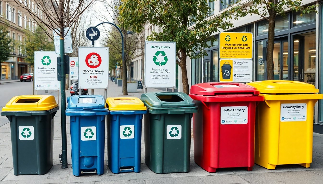 Tasas de Reciclaje en Alemania