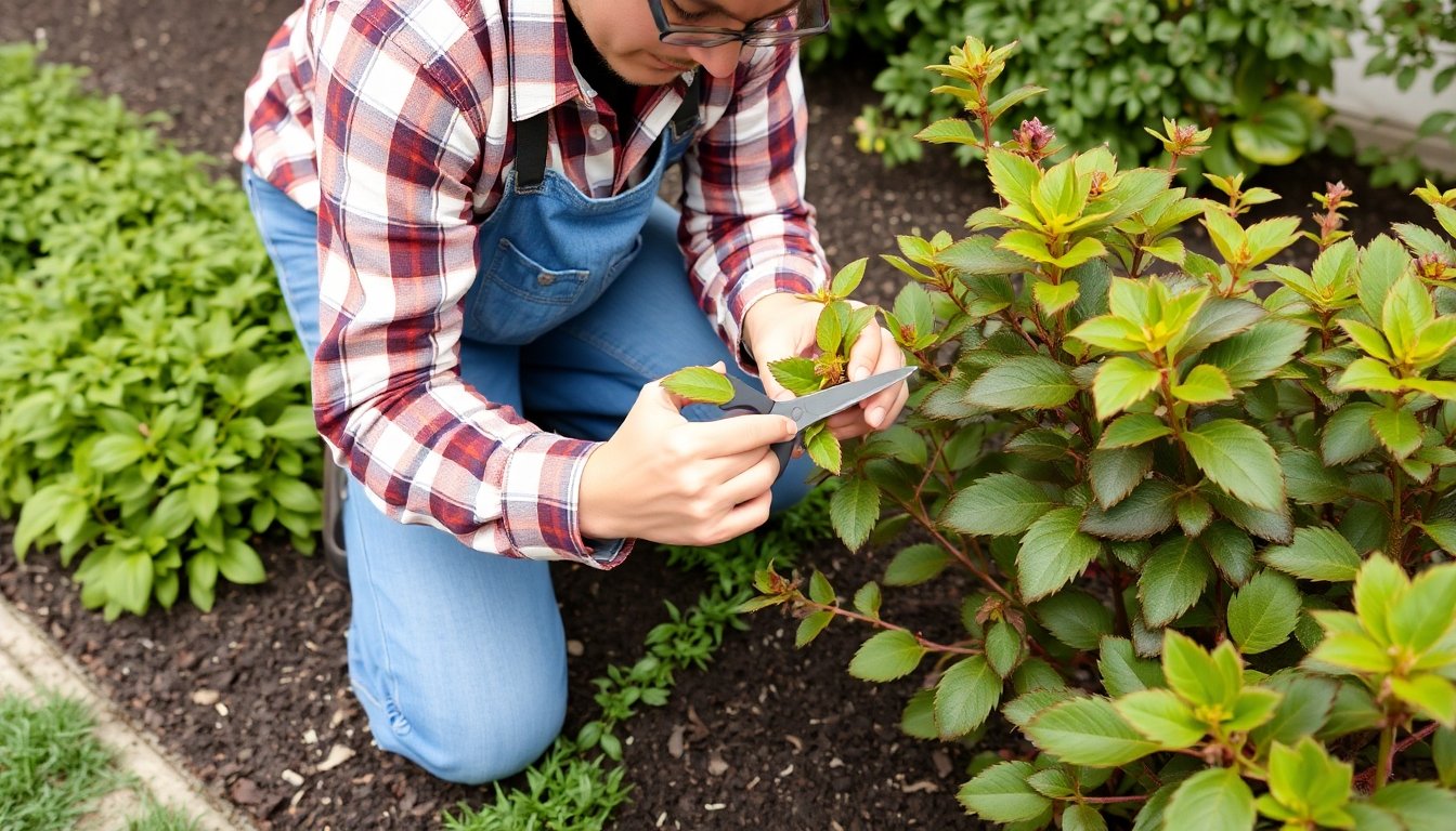 Técnicas de poda en jardín