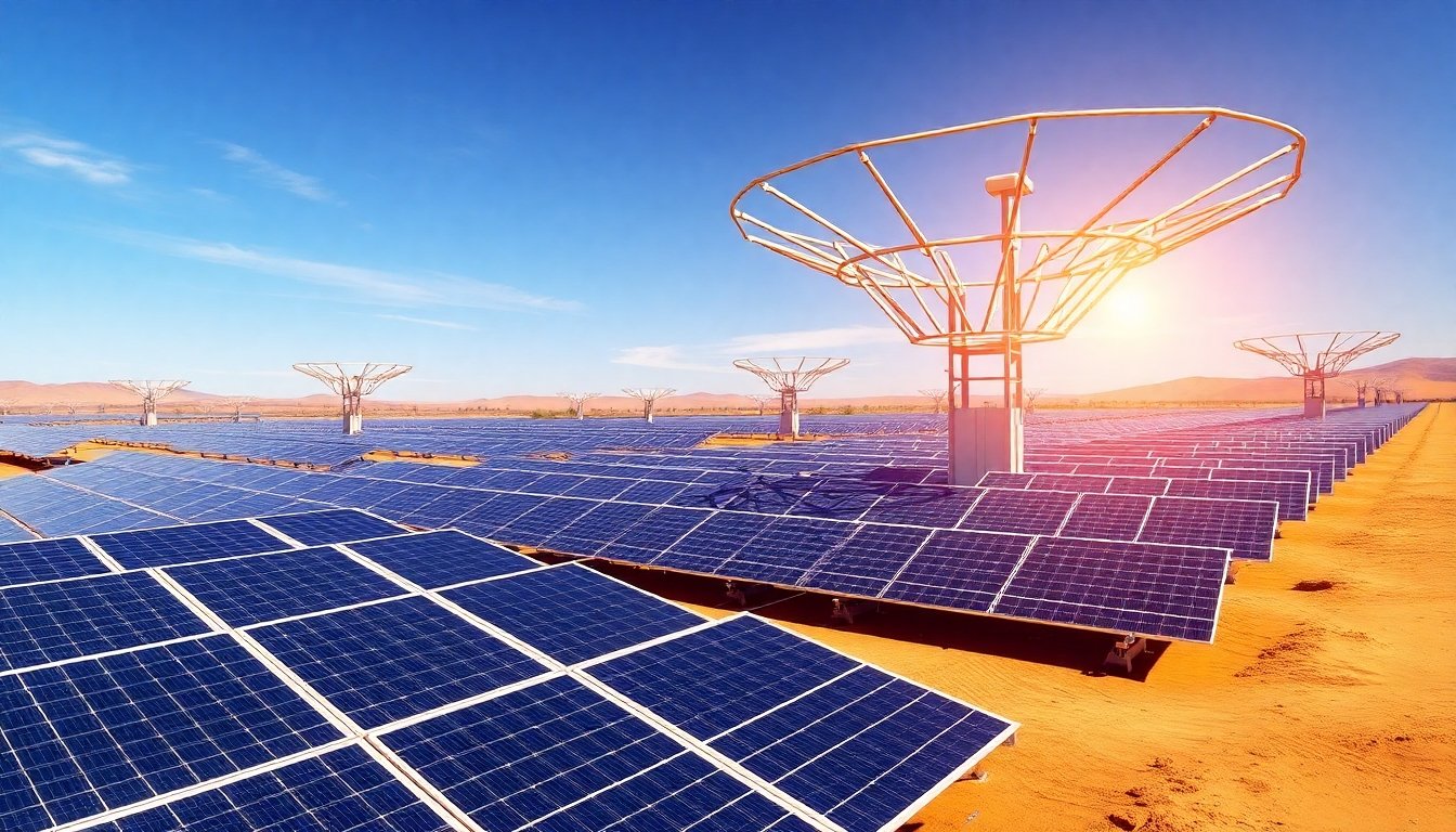 Tecnología avanzada en el Parque Solar Noor