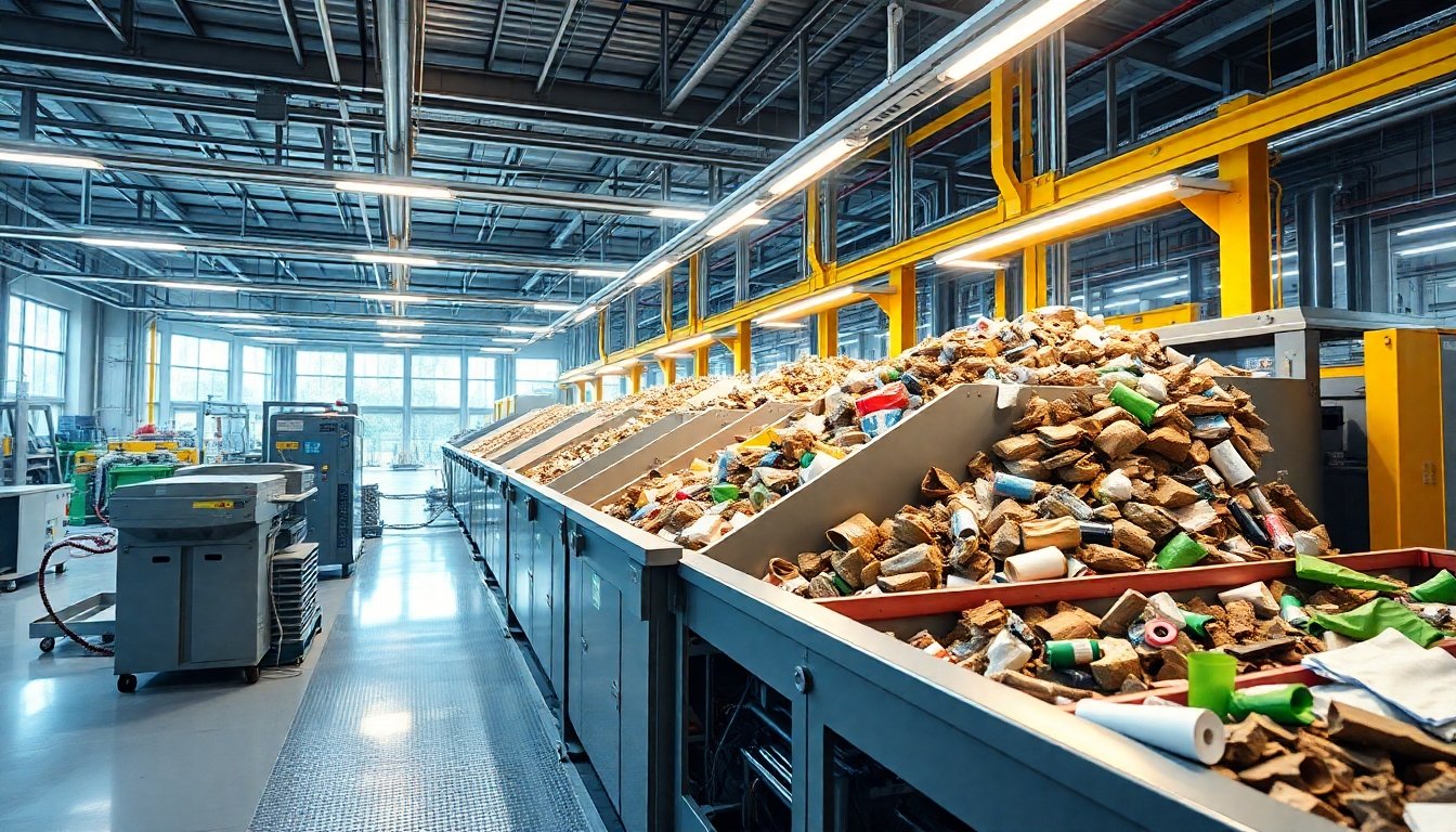 Tecnología avanzada en reciclaje