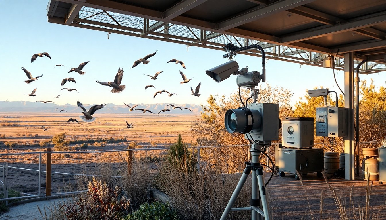 Tecnología de monitoreo de aves