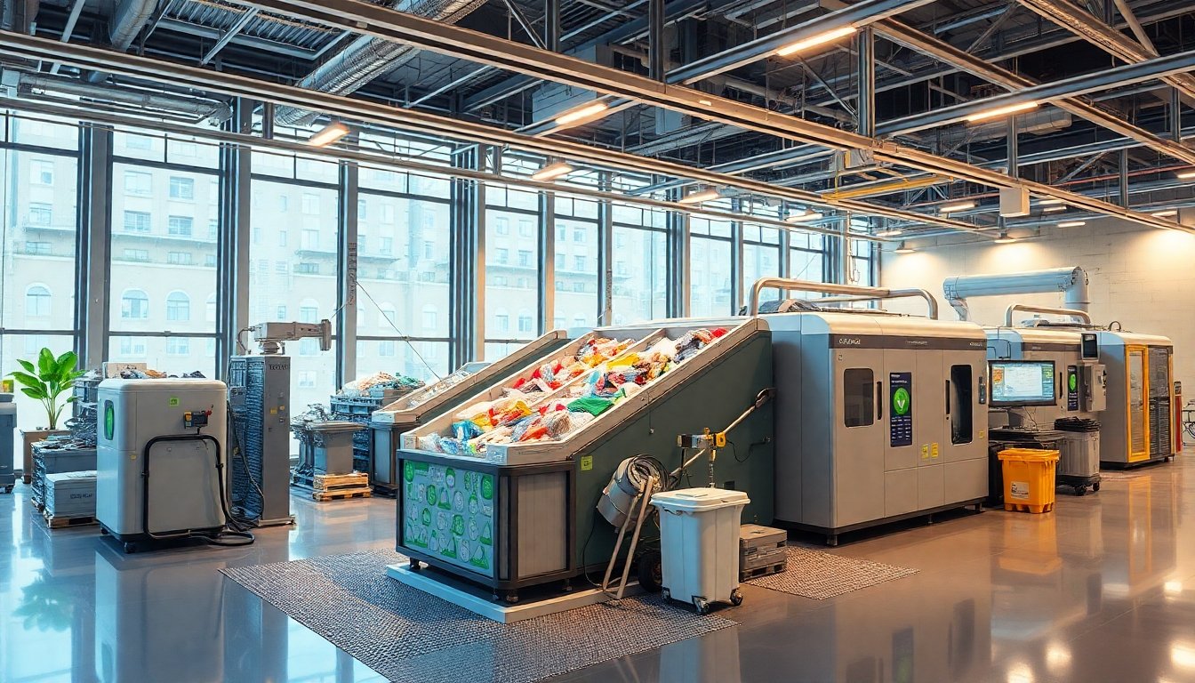 Tecnologías avanzadas de reciclaje en Emiratos