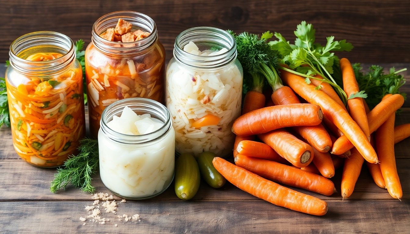 Tipos de fermentados vegetales