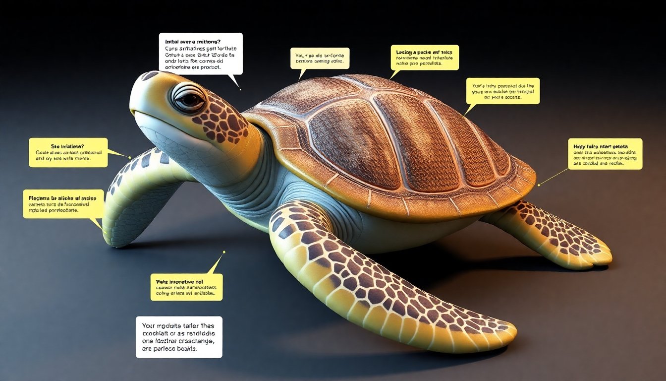 Tortuga 3D interactiva en educación ambiental