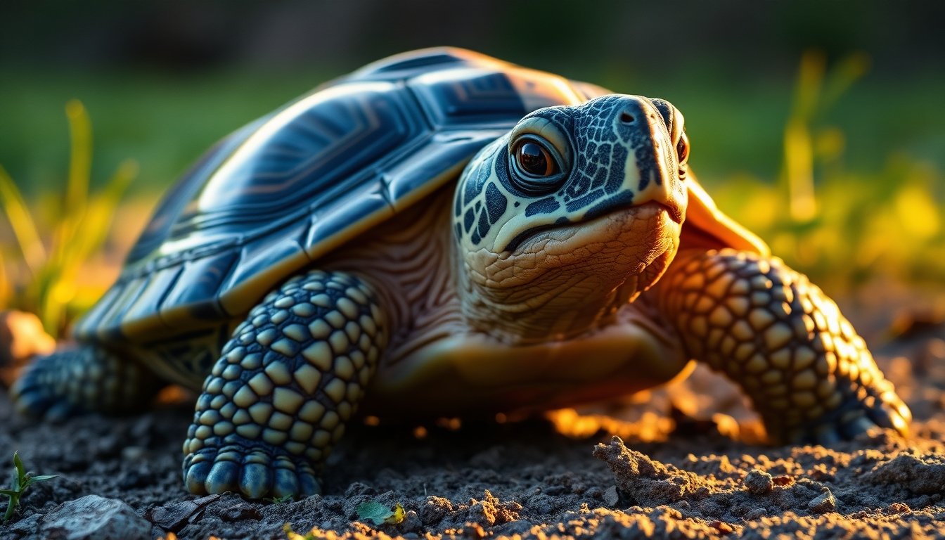 Tortugas en su hábitat natural mostrando reconocimiento y sentidos
