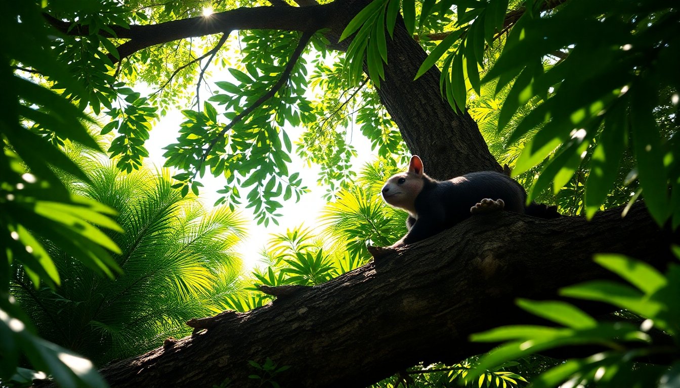 Tucán cubano en un bosque tropical