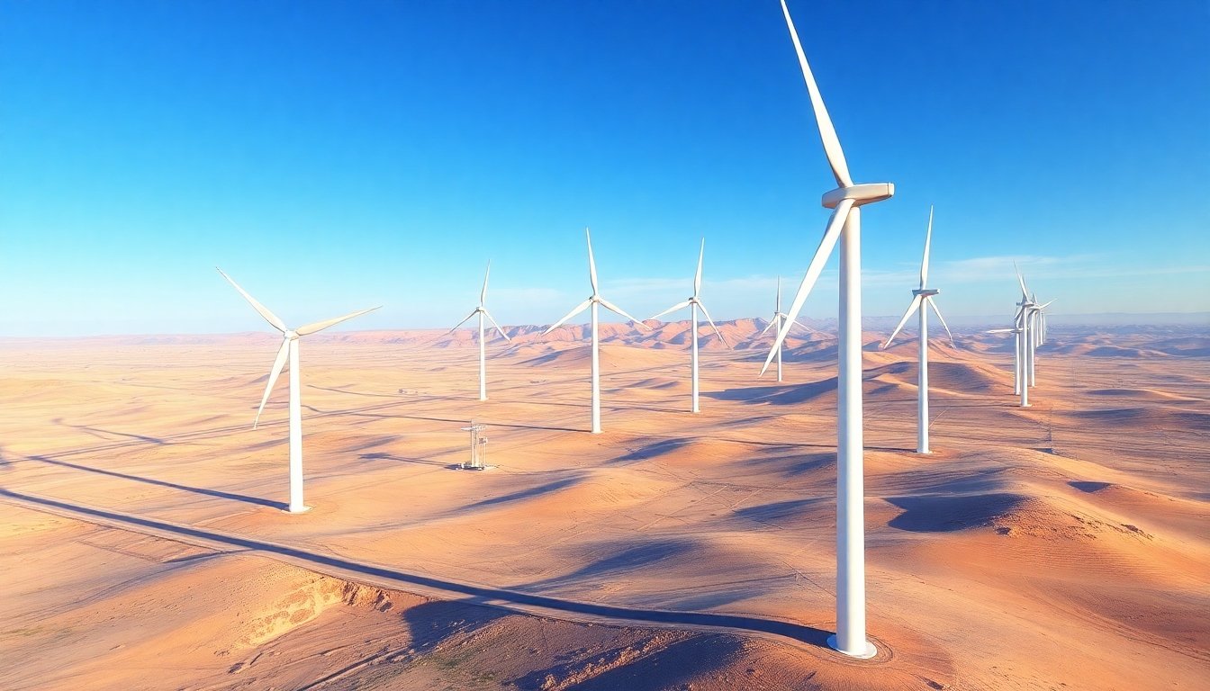 Turbinas eólicas en Túnez