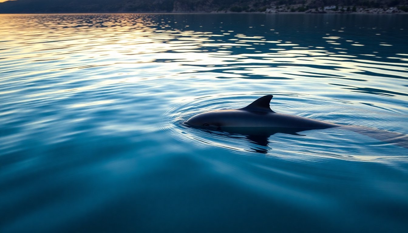 Vaquita marina en su hábitat natural