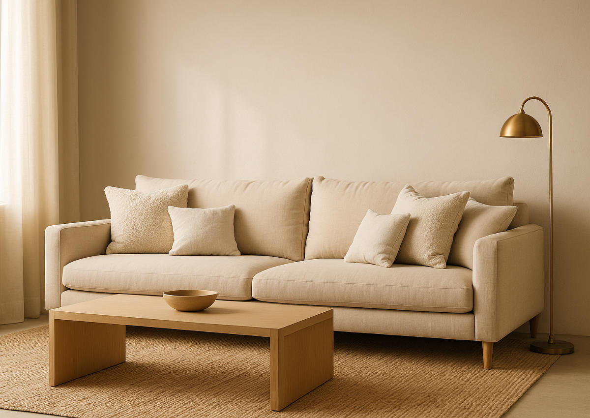 cómo combinar materiales en la decoración del hogar